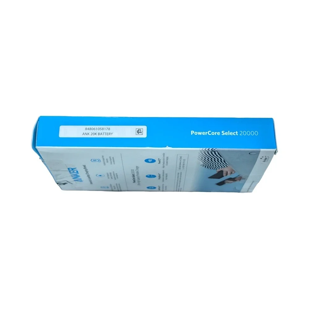 N9O Anker PowerCore Select 20000 mAh Power Bank Dual USB Fast Portable Charger